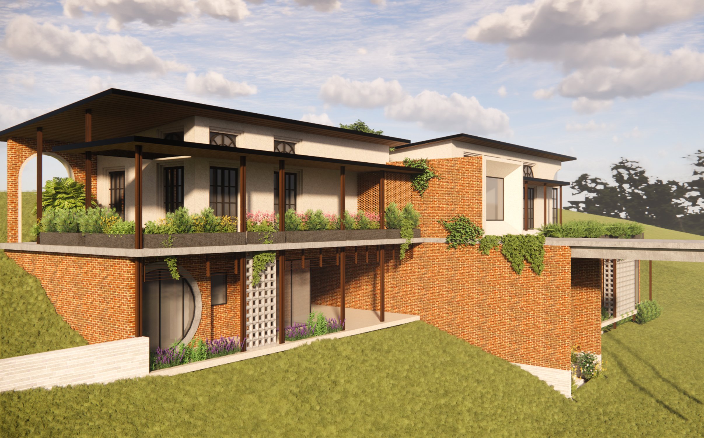 architecture design combine - Nin+Ky House, Hillgrove, Coonoor